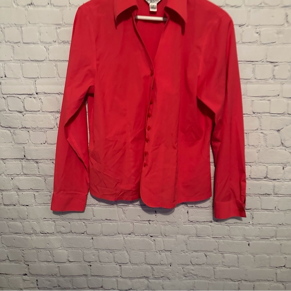 Talbots Button Down Top - image 6